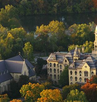 University of Notre Dame Campus. Wikimedia Commons