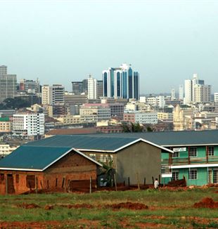 The Kampala Skyline. Wikimedia Commons