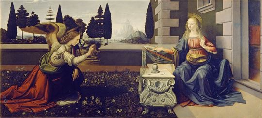 The Annunciation. Creative Commons CC0