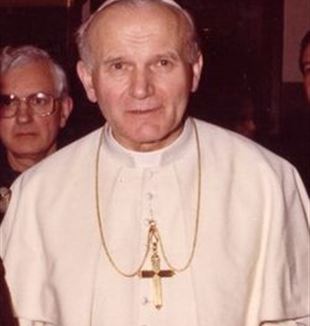 Pope John Paul II. Wikimedia Commons