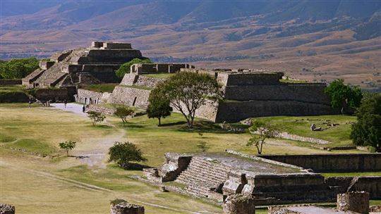 Ruins of the Zapotec civilization