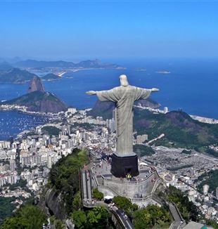 The statue of Christ the Redeemer on Mount Corcovado